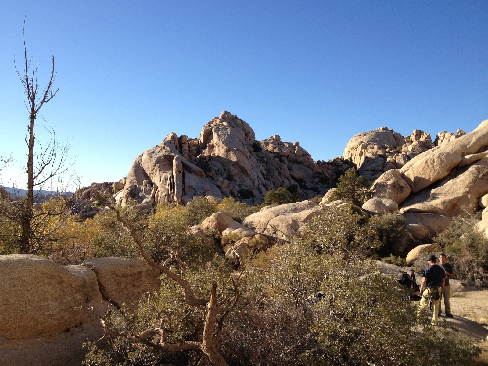View near Barker Dam.