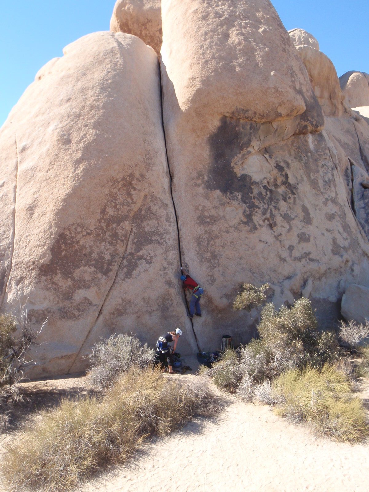 Jay leading Gargoyle (5.6) at Stirrup Tank on Tuesday. Lee is also pictured.