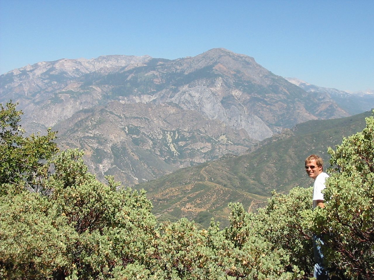 John and the magnificent 9,000 ft of prominence King's Canyon.