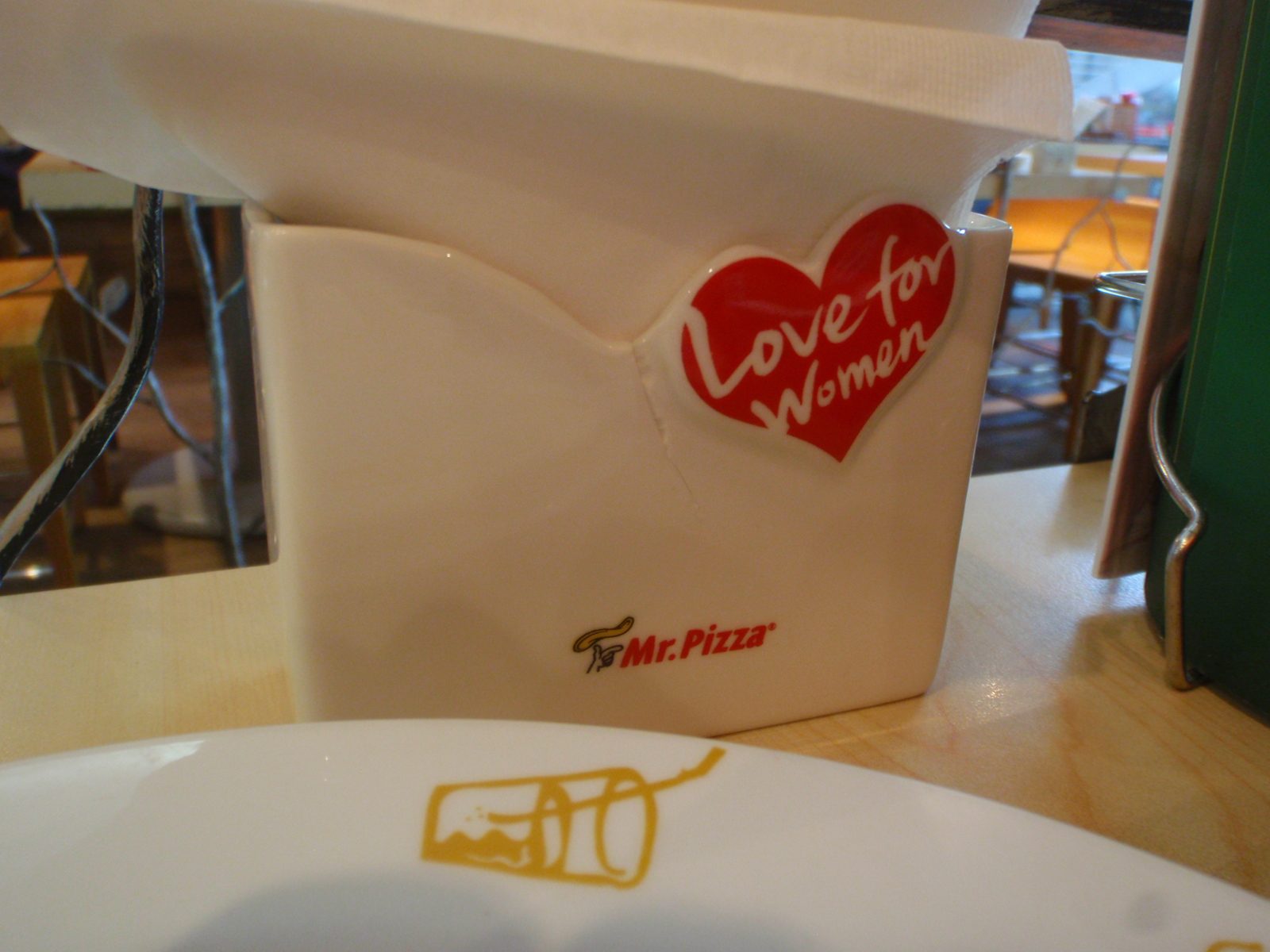 The story needs further elaboration that the Mr. Pizza chain brands itself as a pizza store for...