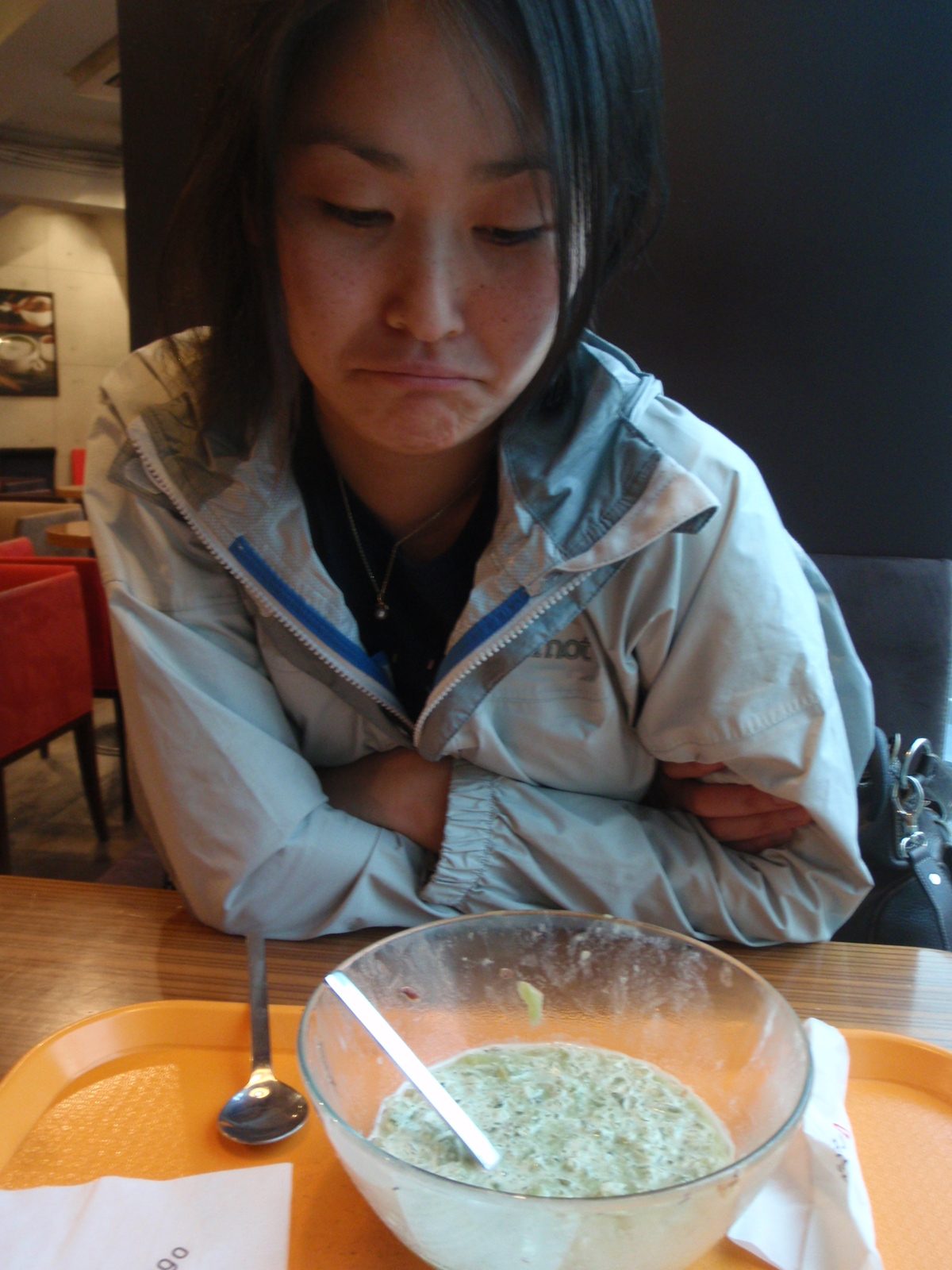 That's about the best we could do after 25 minutes of effort.  Well, we did eat an entire...