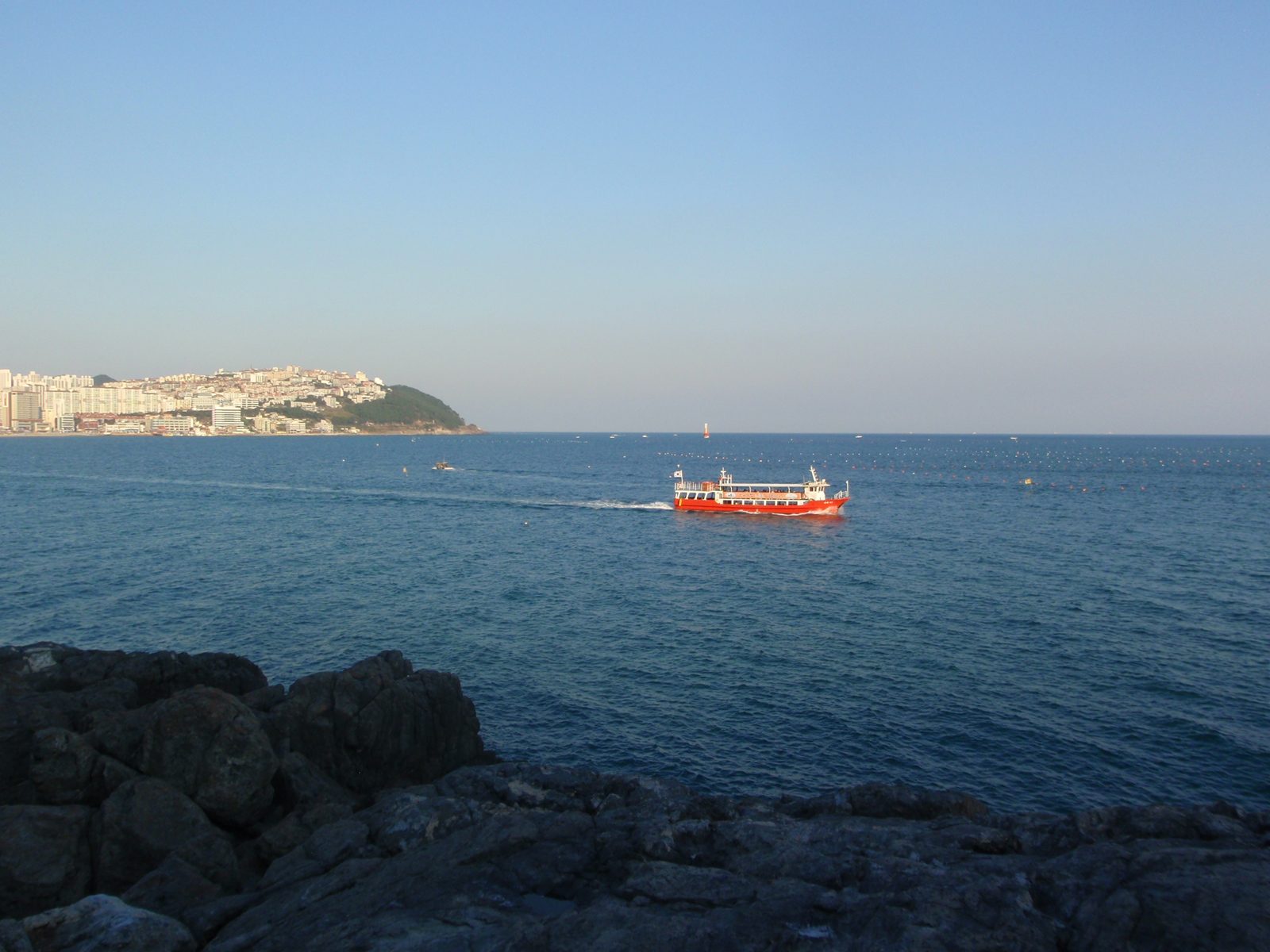 Fishing boat taking tourists out to catch the big one.