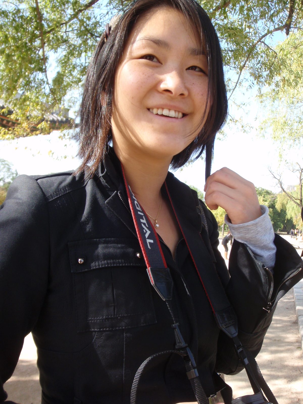 Monica, while we were wandering the enormous palace complex, which spans two subway stations on...