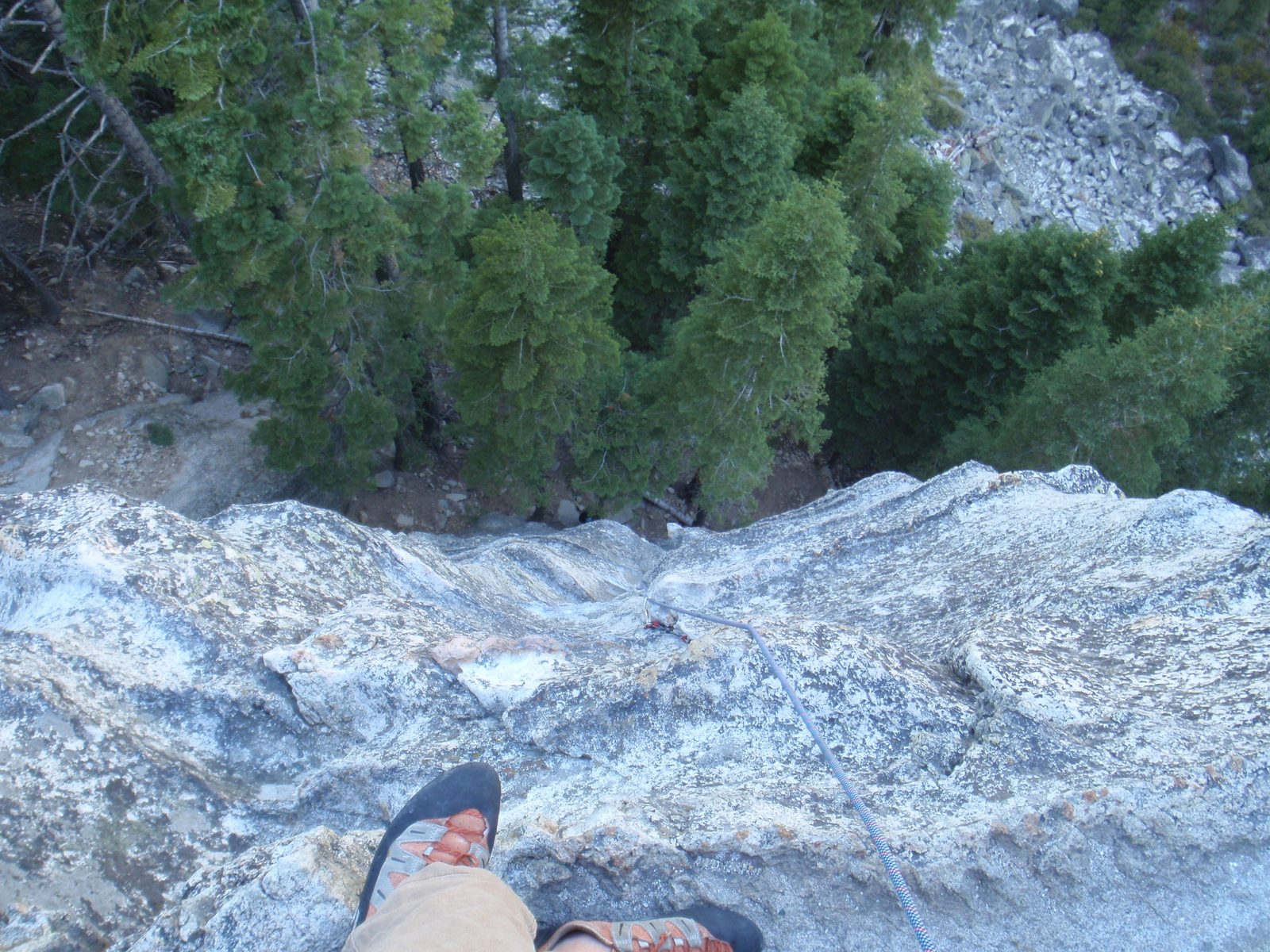 I forgot to bring my camera Saturday, which was too bad since Monica and I climbed a very unique...