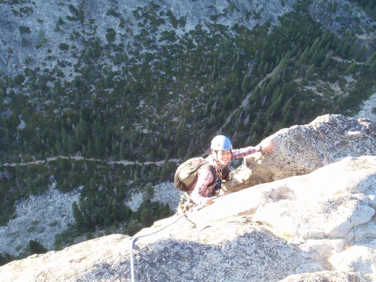 At the top!