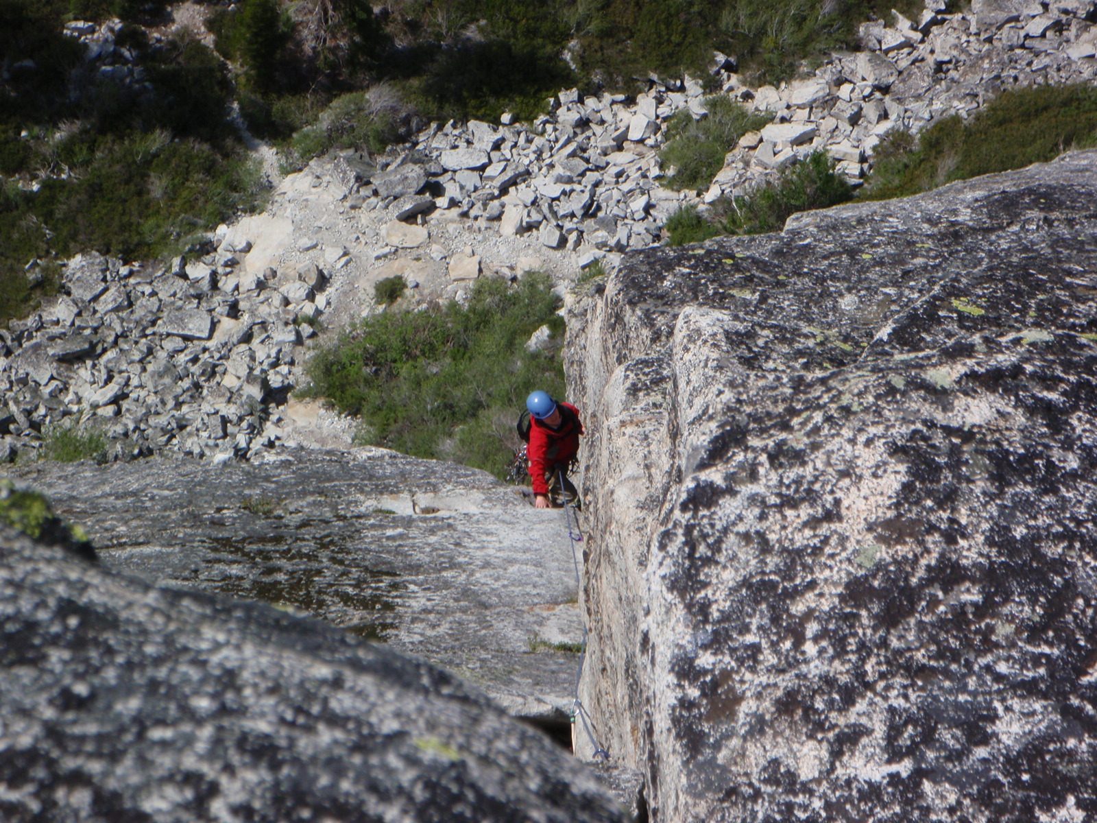 Monica, getting near the top.