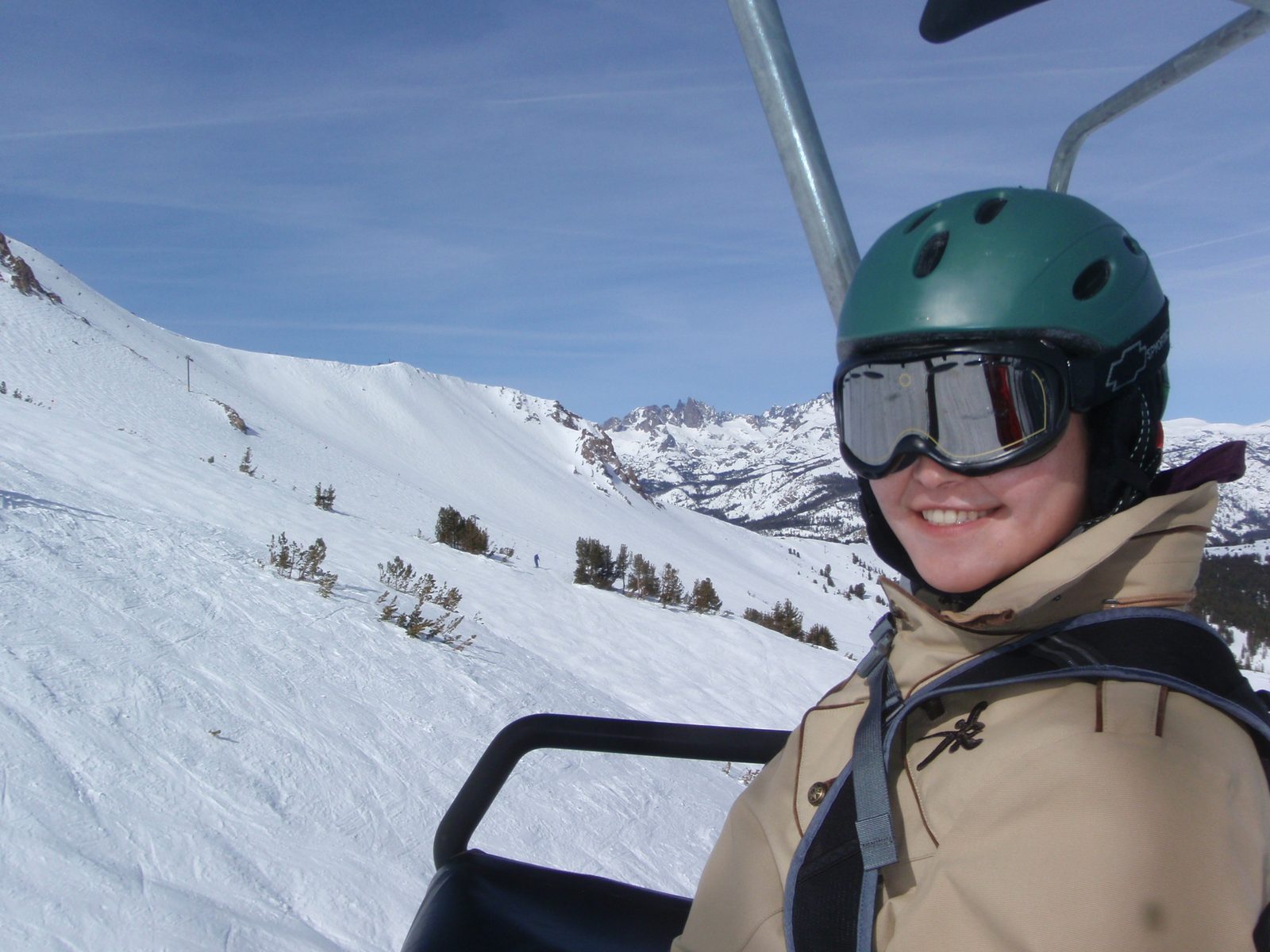 Day 4:  Monica and I set out to ride all the lifts we hadn't yet visited on our first three...