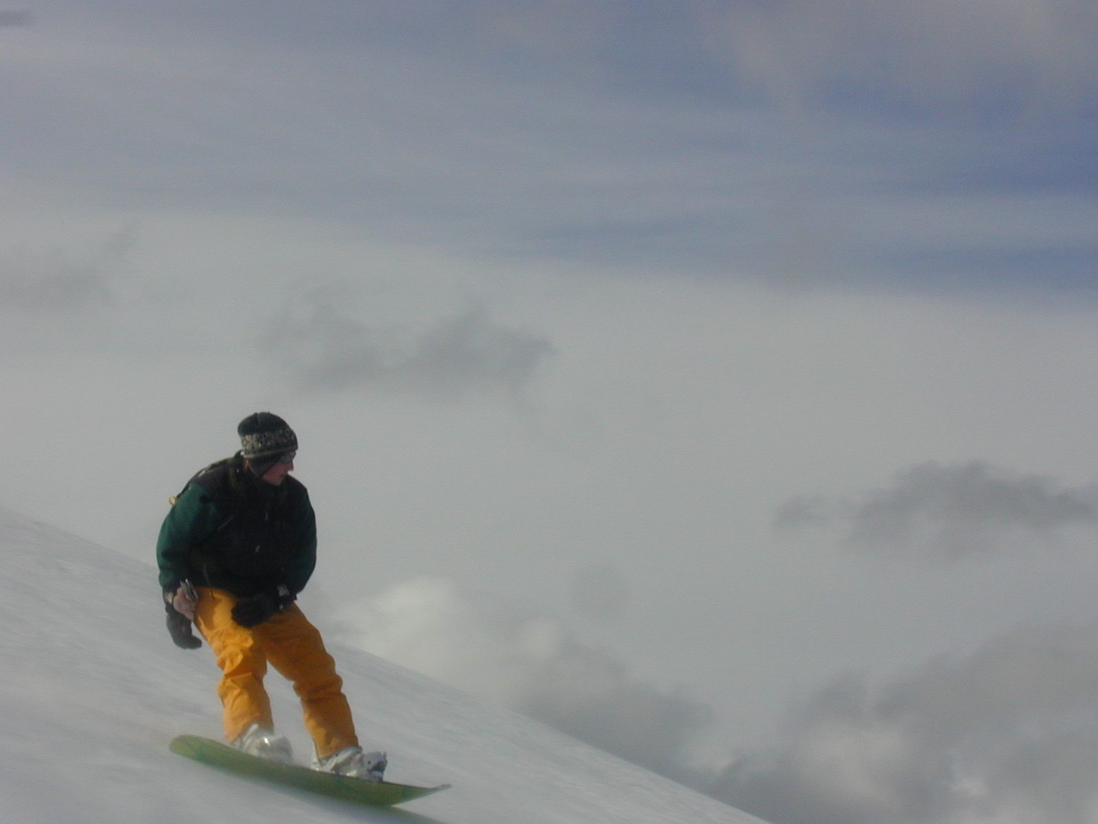 Catherine, on top of the world. 