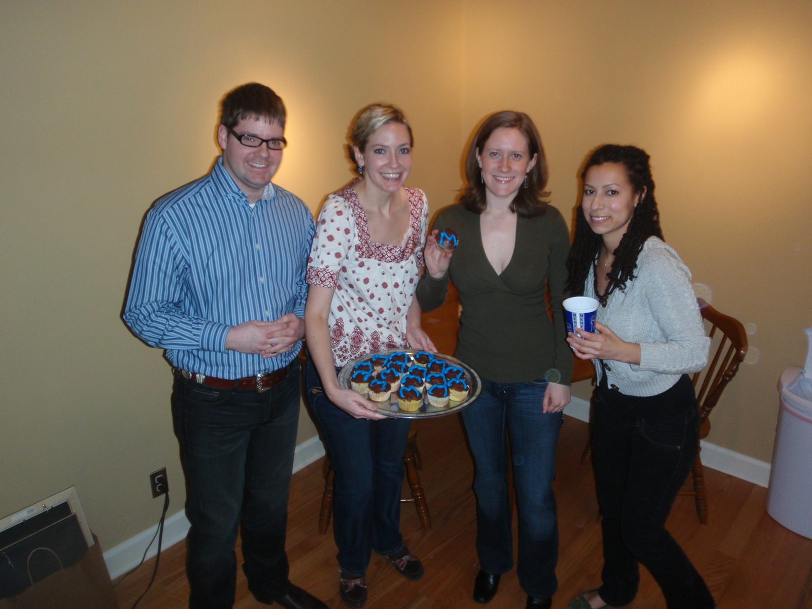 From left to right: Steven, Kathleen, Alison and Ria.  These are the 4 clerks that make up the...