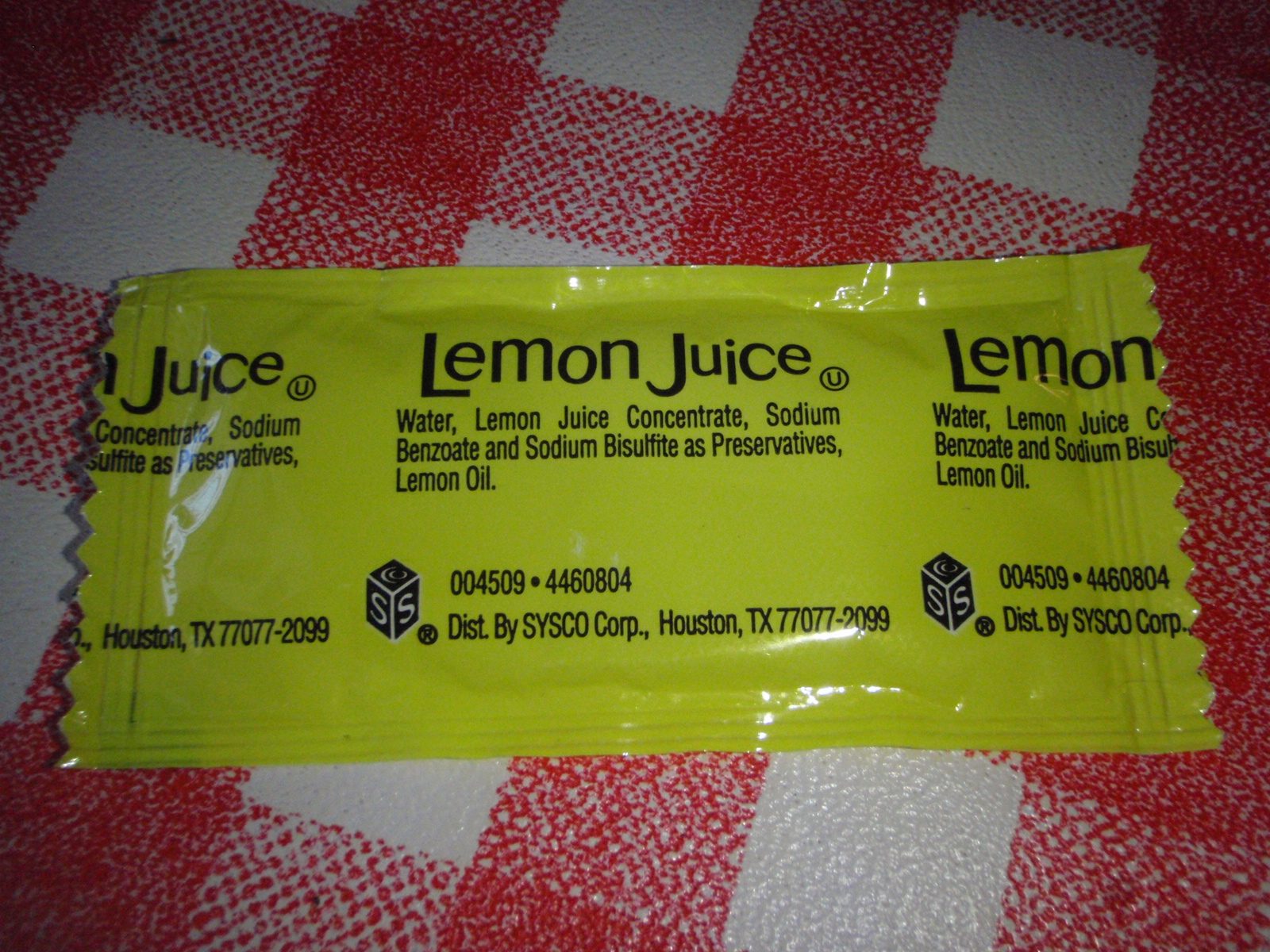 Oooh.  Sodium benzoate.