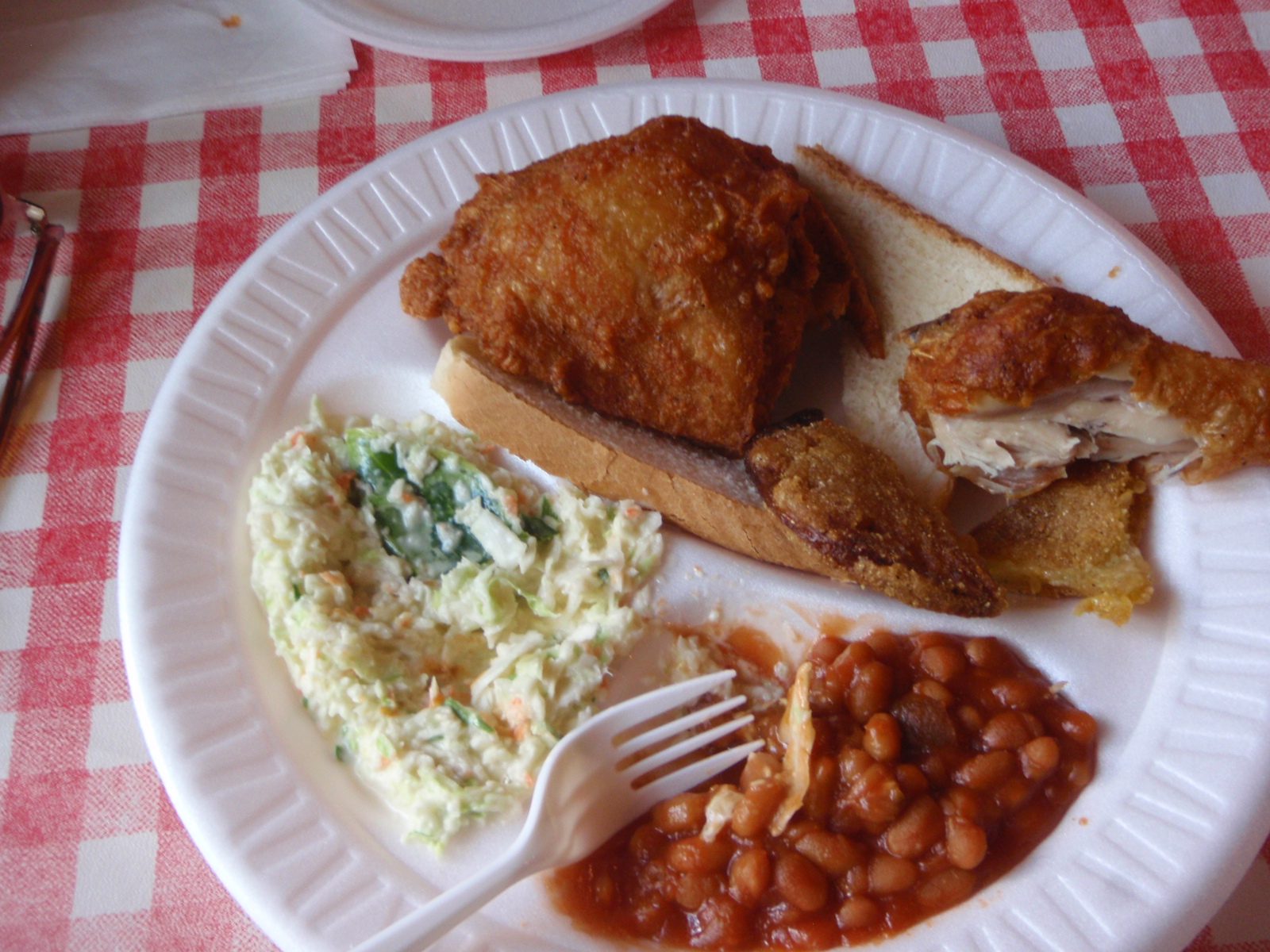 John's 2 piece of dark meat meal.