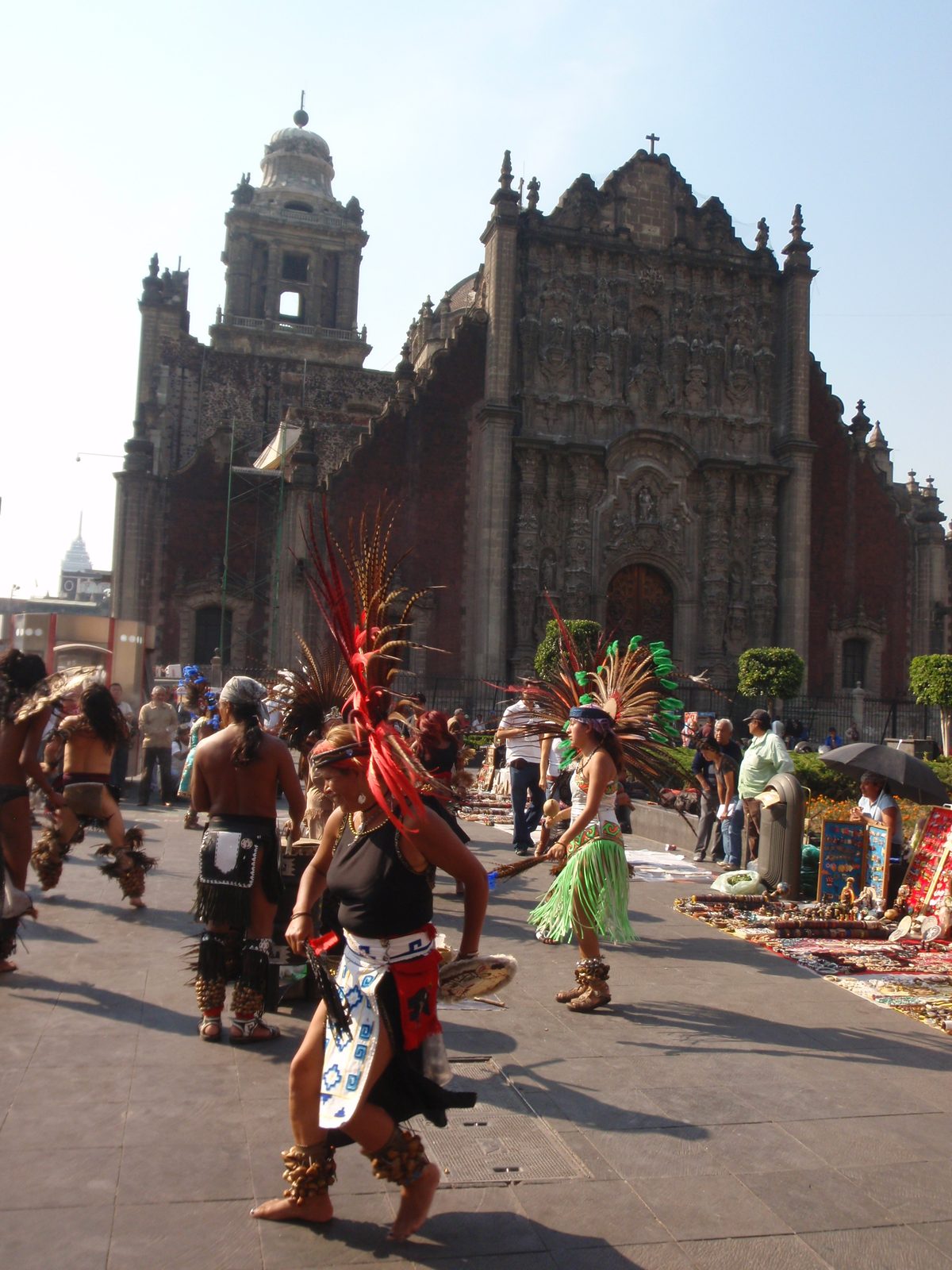 More Aztec dancing.