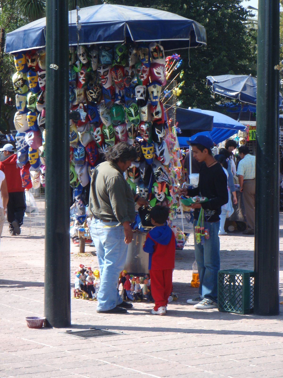 Luchas Libres masks for sale.