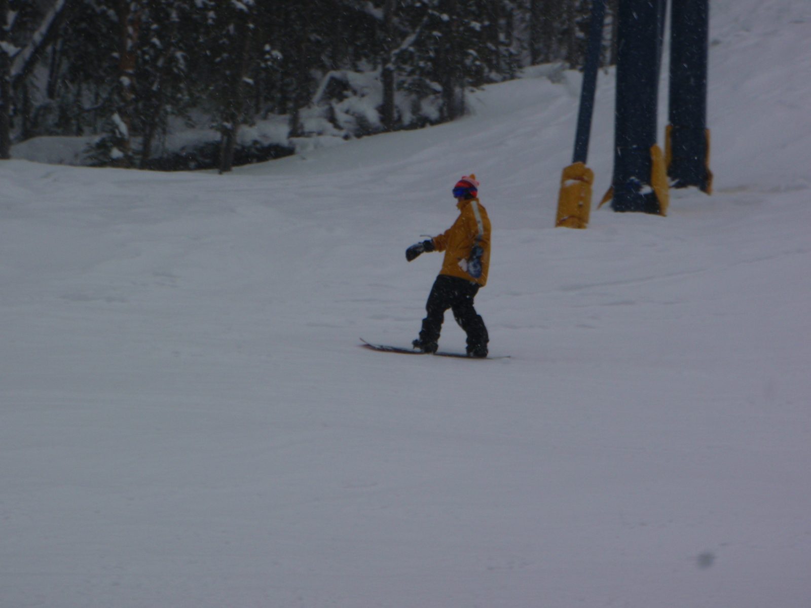 Jay under the Six Shooter at Moonlight Basin.