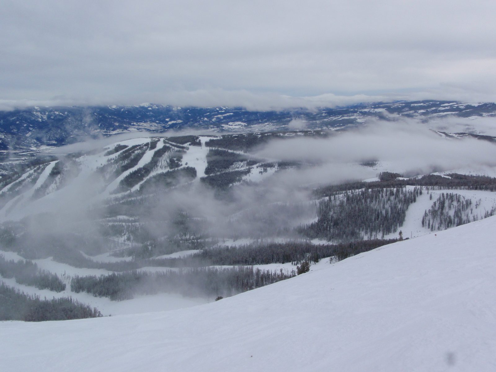 Last day of skiing in Big Sky.  After Monica smartly decided to take the afternoon off from...