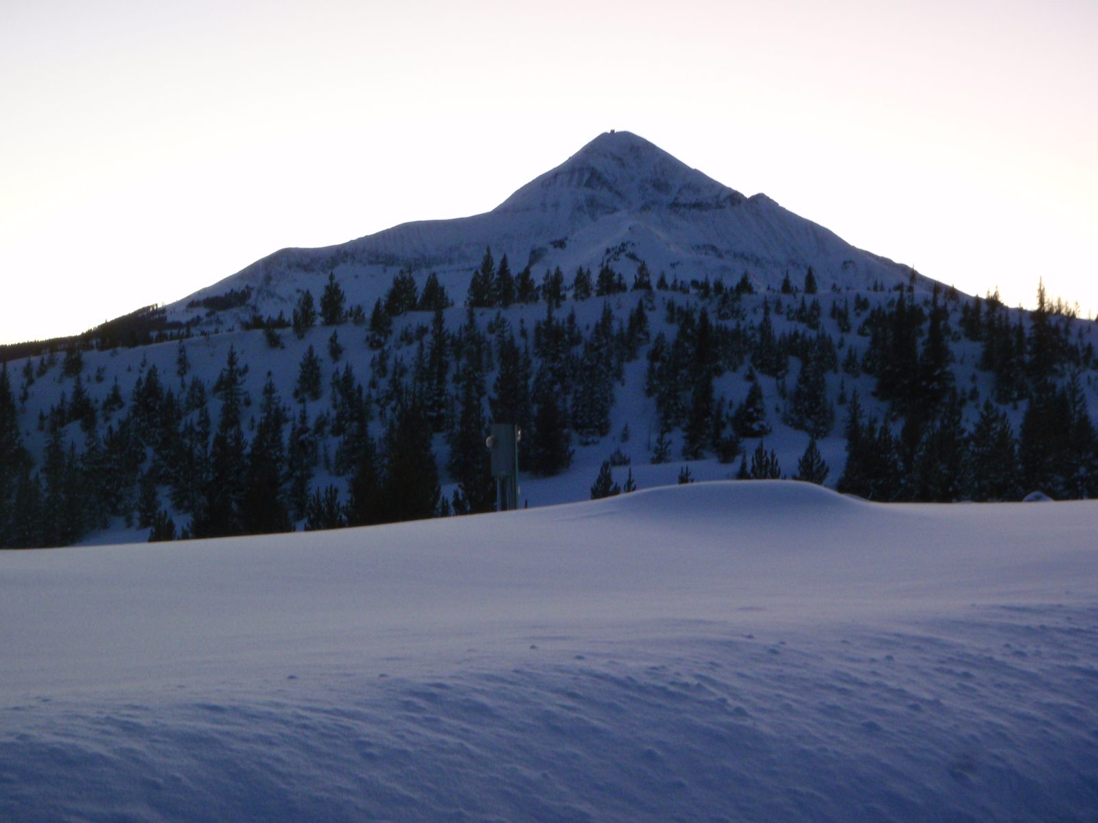 One more shot of Lone Peak, taken while we waited for our ride home.