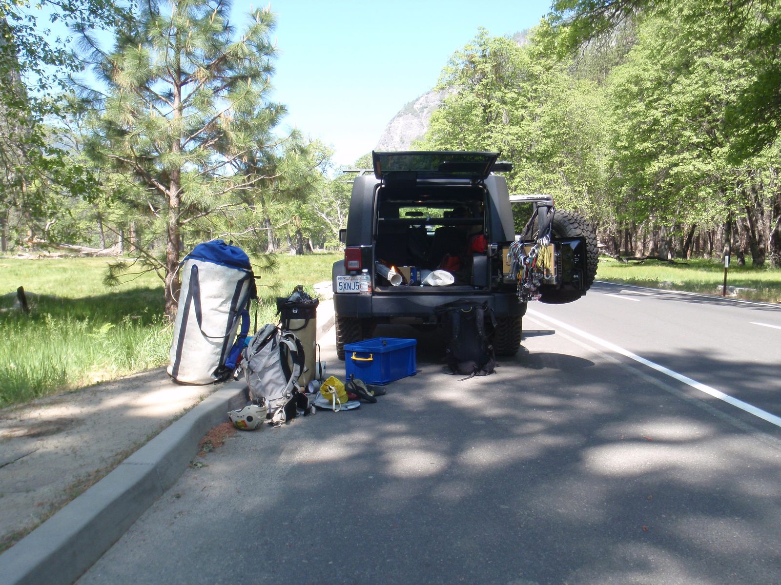 Last weekend Jeff and I took a trip to Yosemite Valley to practice aid climbing and big wall...