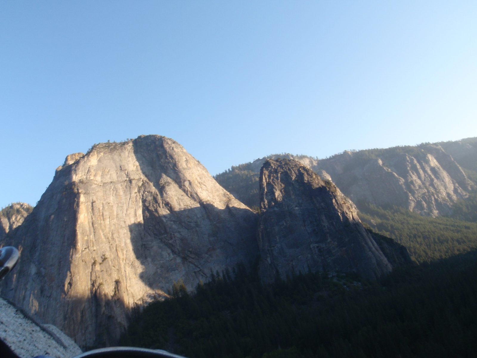 Sun setting on Cathedral Rocks.