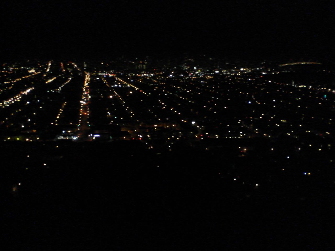 Jimmy took me on a hike to the top of Bernal Heights to cheer me up.  The view from the top was...