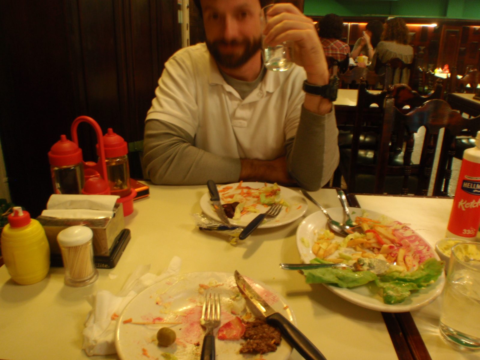 All we cared to eat.