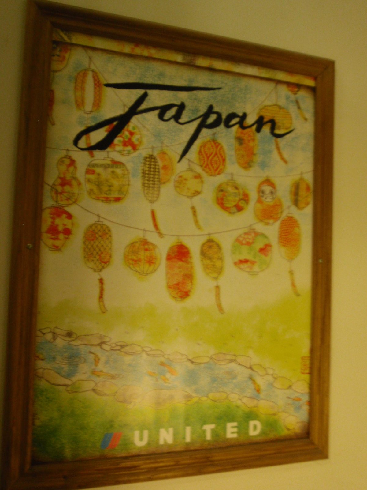 Some cool vintage travel posters in our hostel in Buenos Aires.