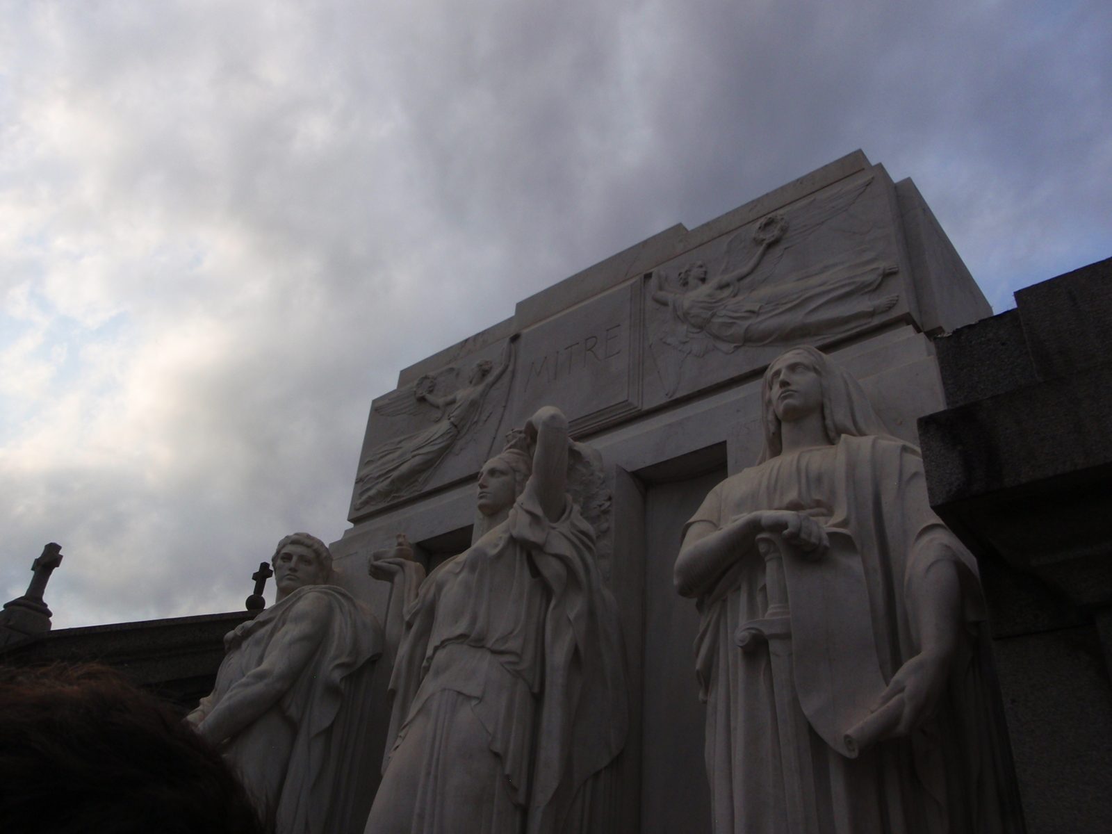 Another cool view of these same statues.