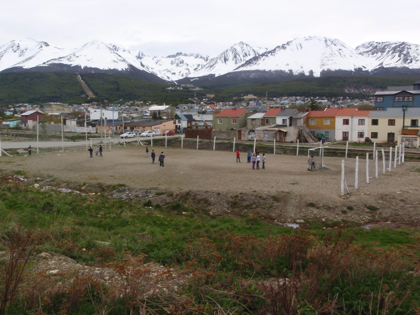 Lots of games of pickup soccer... these guys were good.