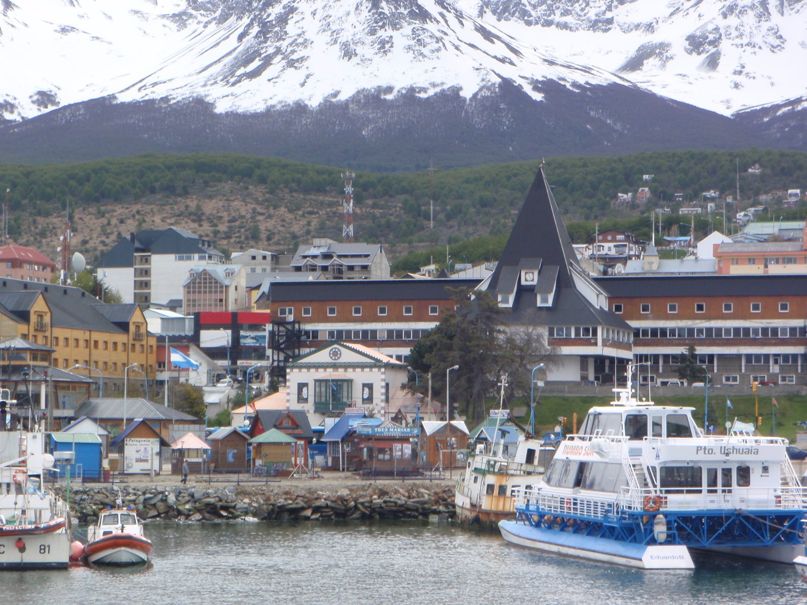 Interesting architecture in Ushuaia.