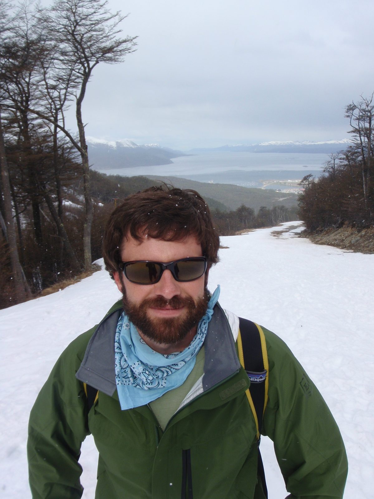 No worries, it's not dandruff.  Jay with snow in his hair.