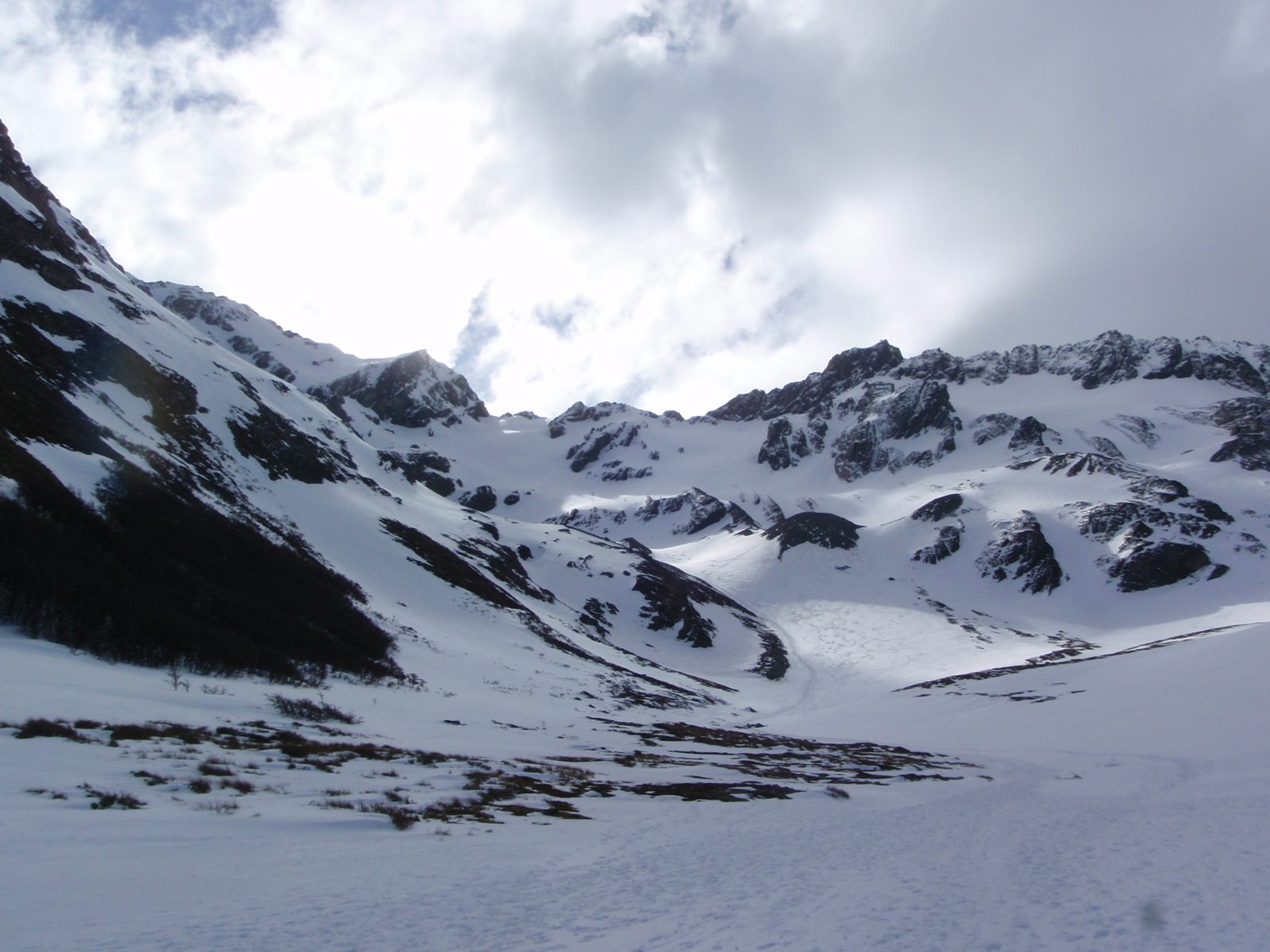 Pretty scenery, but not the crevassed, craggy scape we expected.