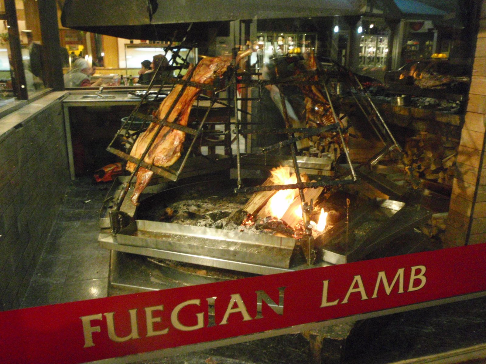 Fuegian Lamb: It's what's for dinner.