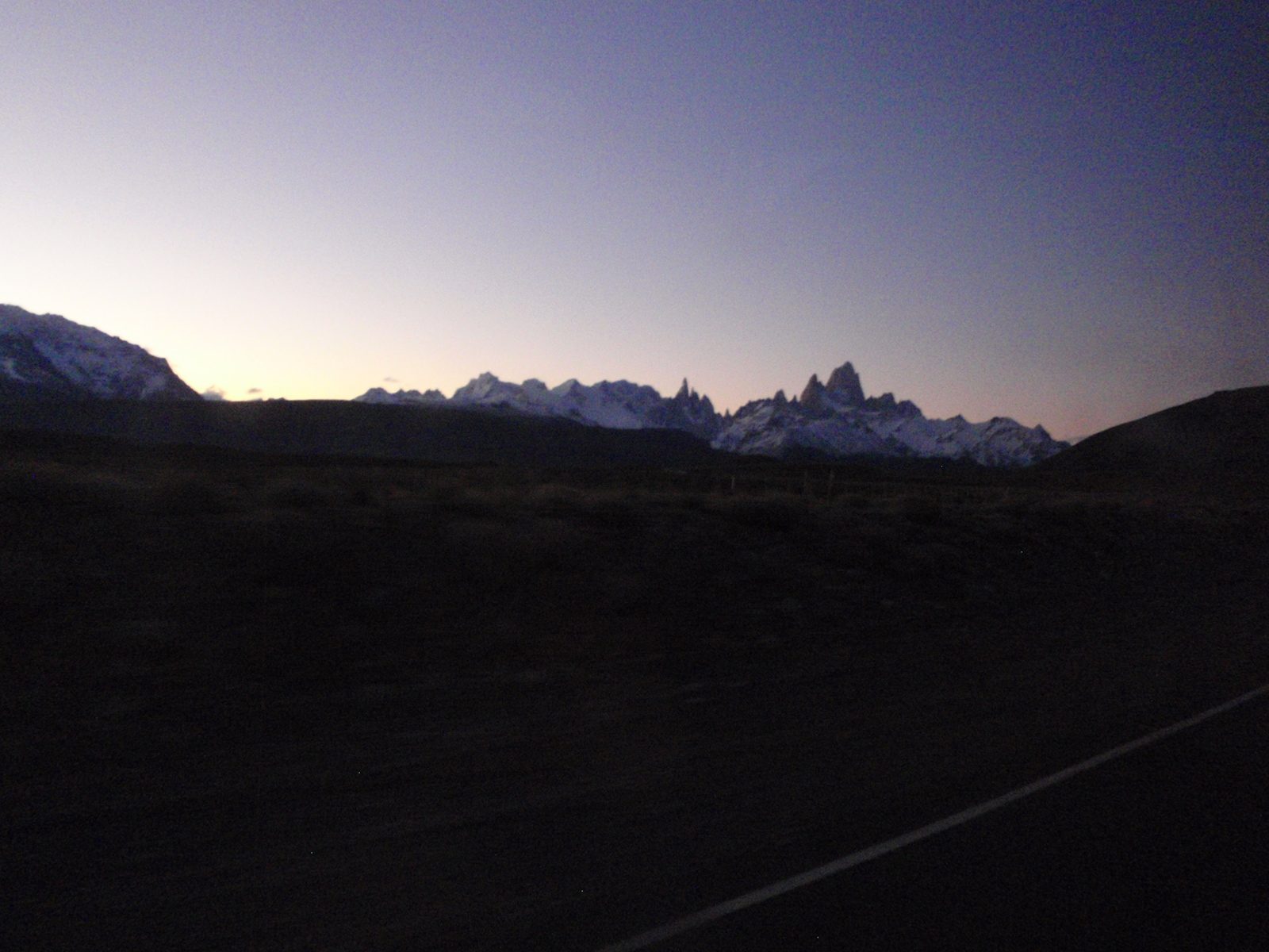 Cerro Torre and Cerro Fitzroy.  Patagonia logo, I think.  Though maybe the Patagonia logo is...