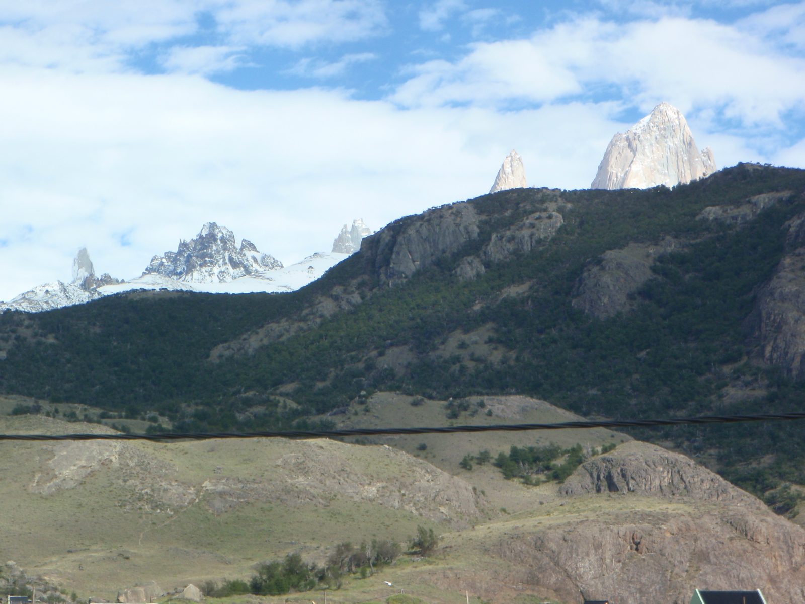 View out the window of our 50 peso per night hostel (about $15 dollars or so).