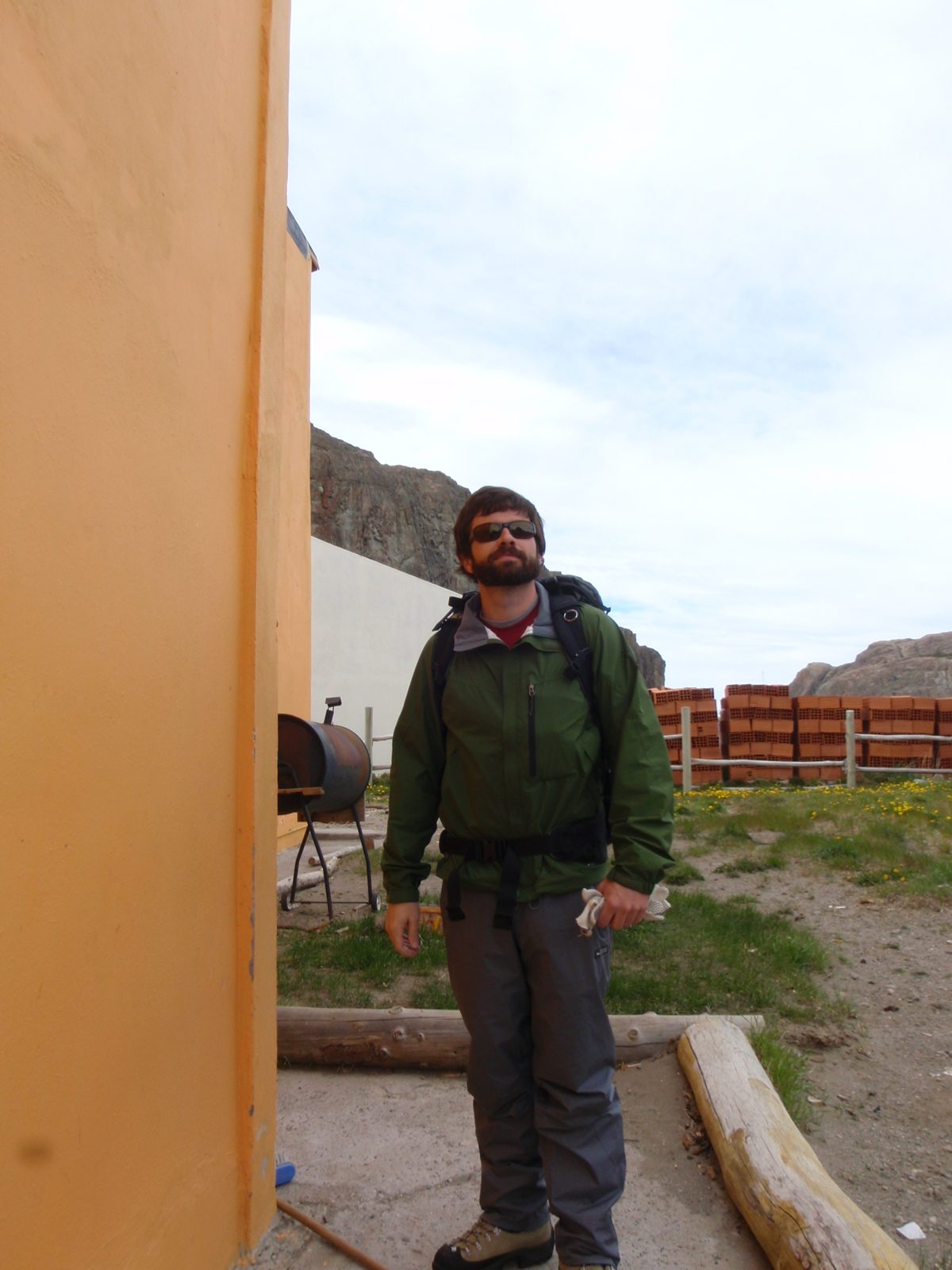 Jay, ready to conquer the mountain.