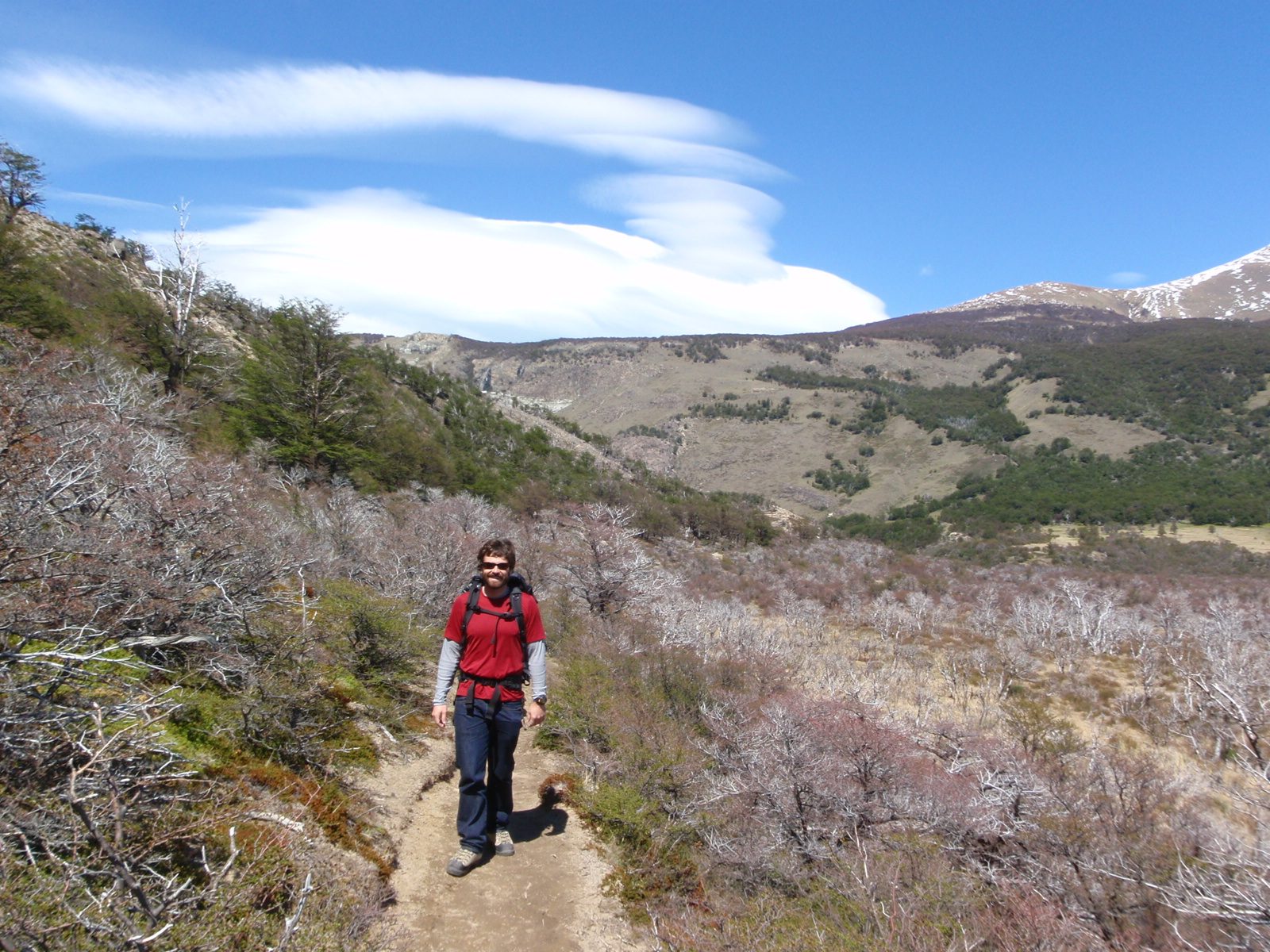 Jay and UFO clouds.