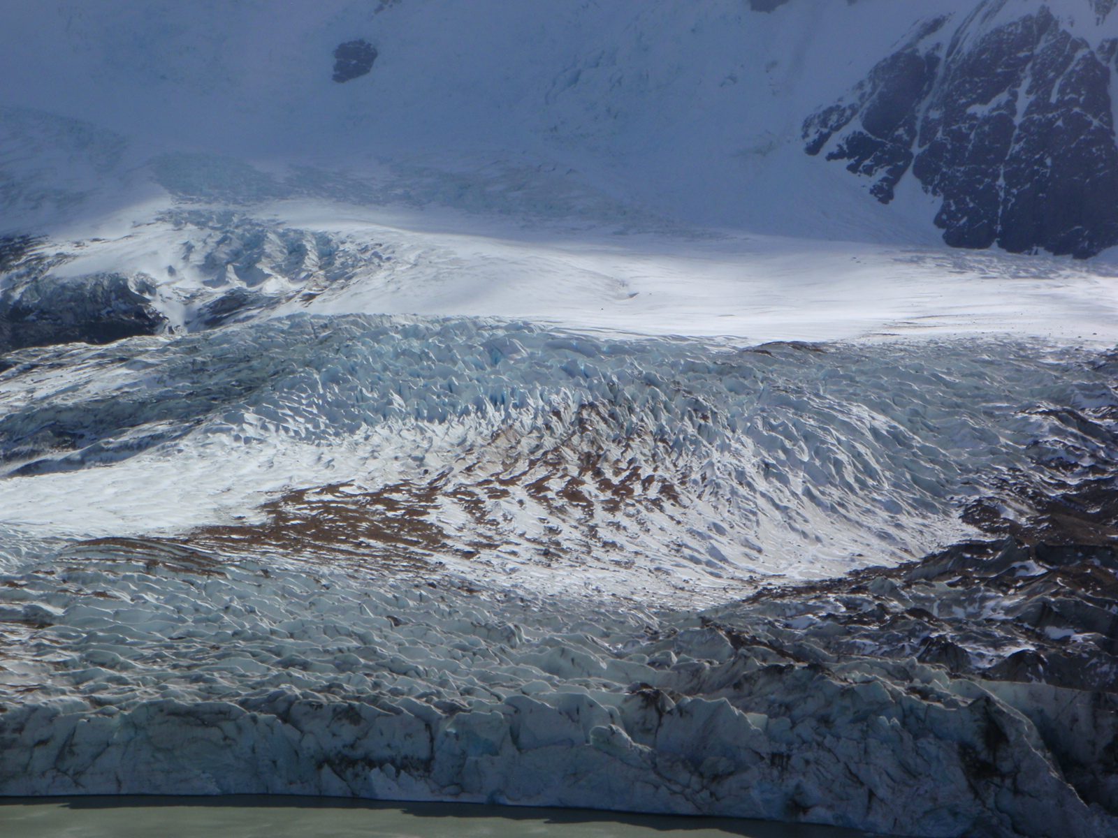 Cerro Torre glacier, up close.