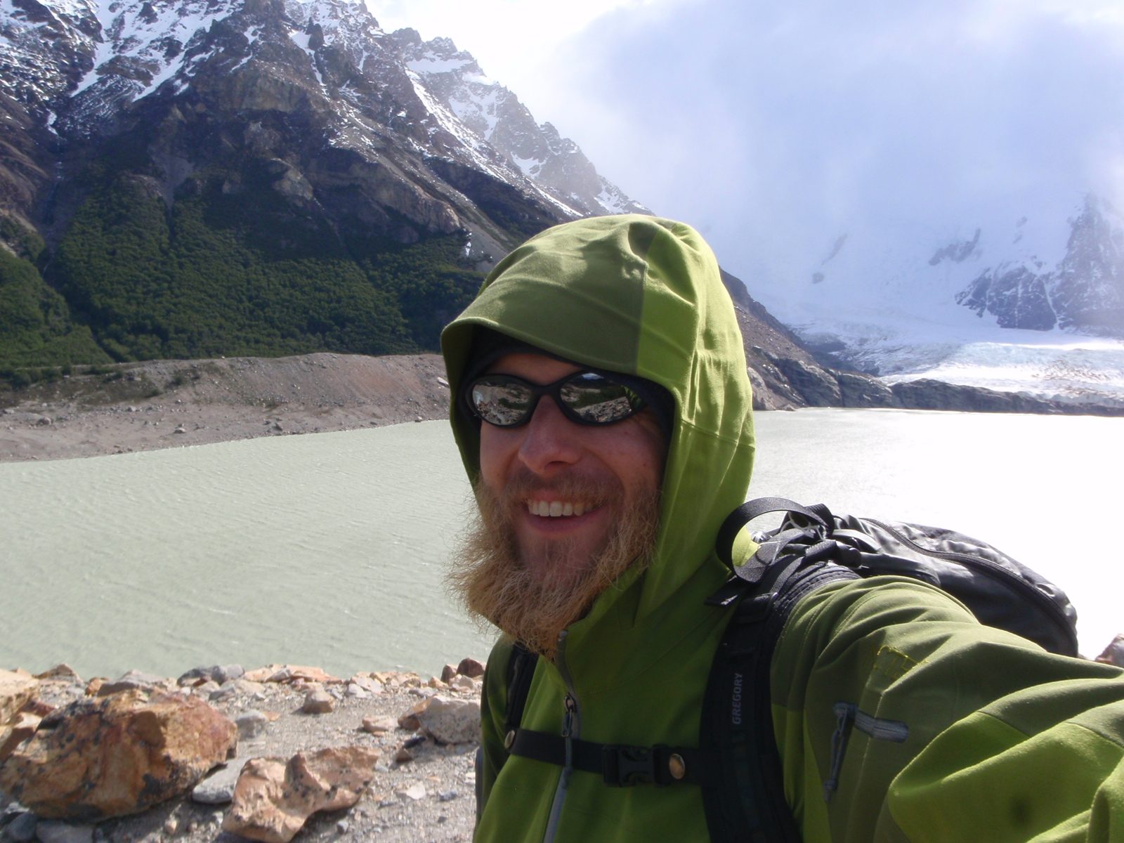 Self-portrait at my designated turnaround time (Jay took a rest for half an hour or so).