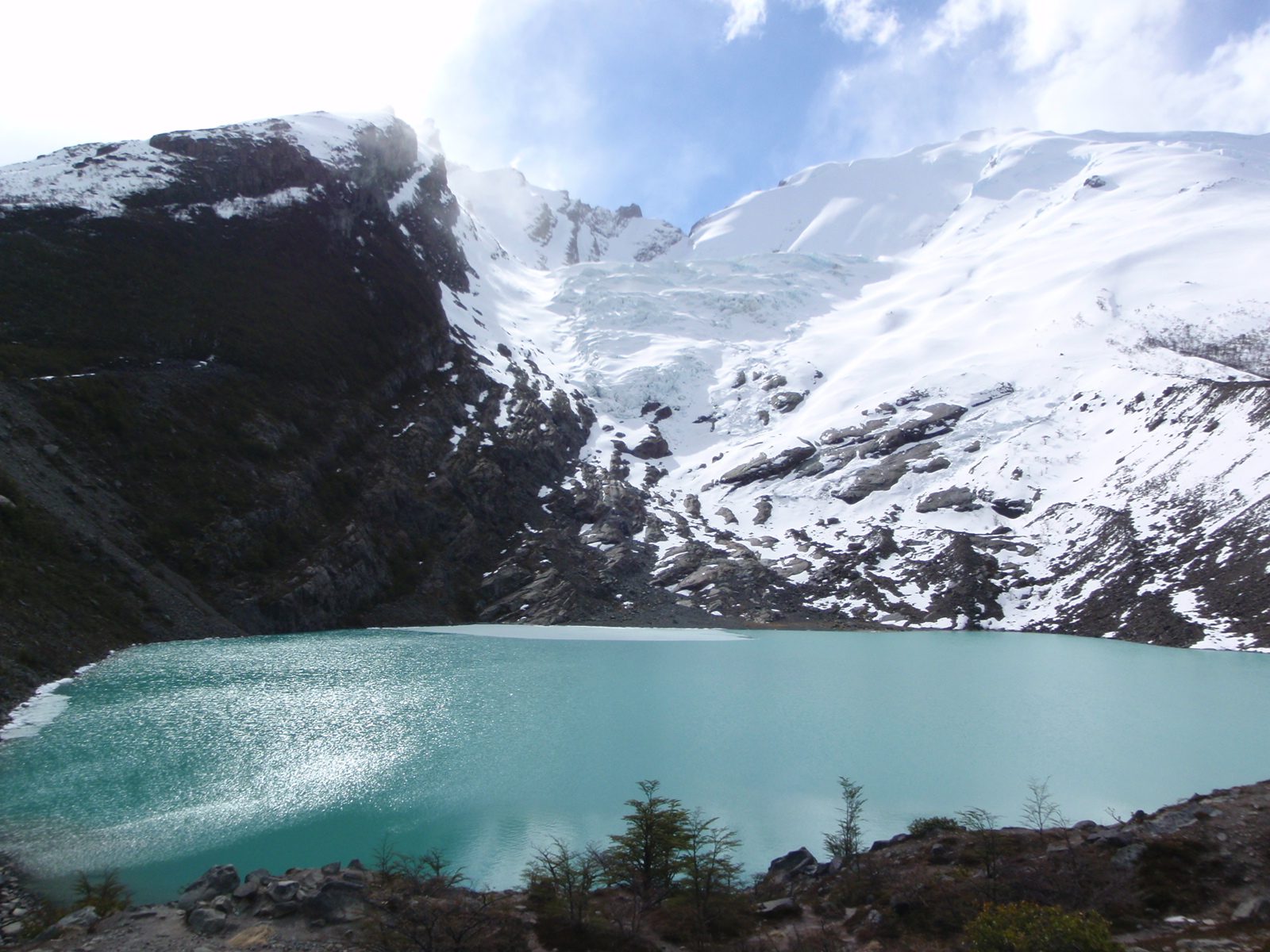 Some glacier on private land.  This was as close as you could get.