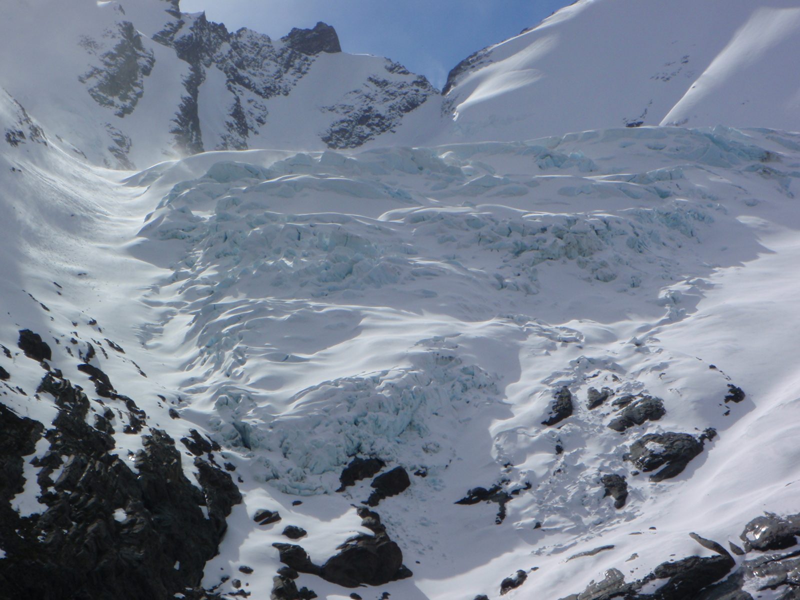 Neat looking glacier up close.