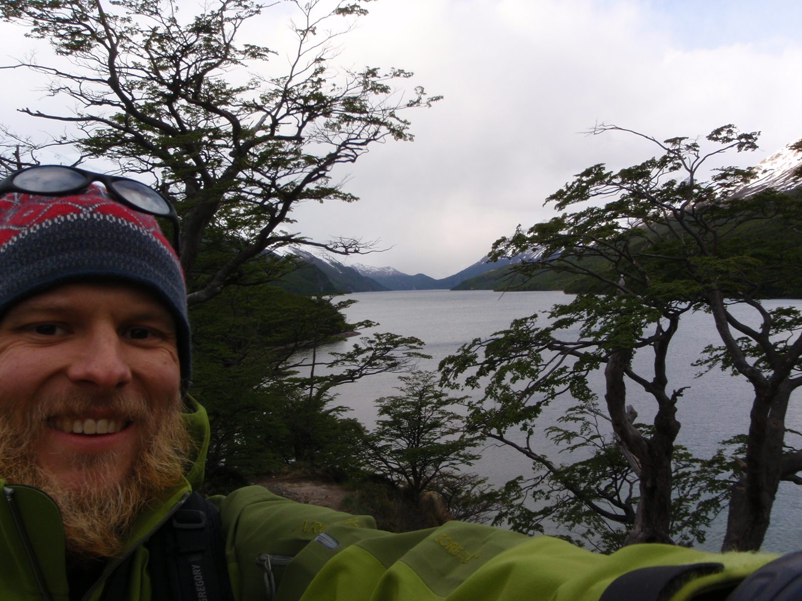 Trying to get me and the lake in a single shot.