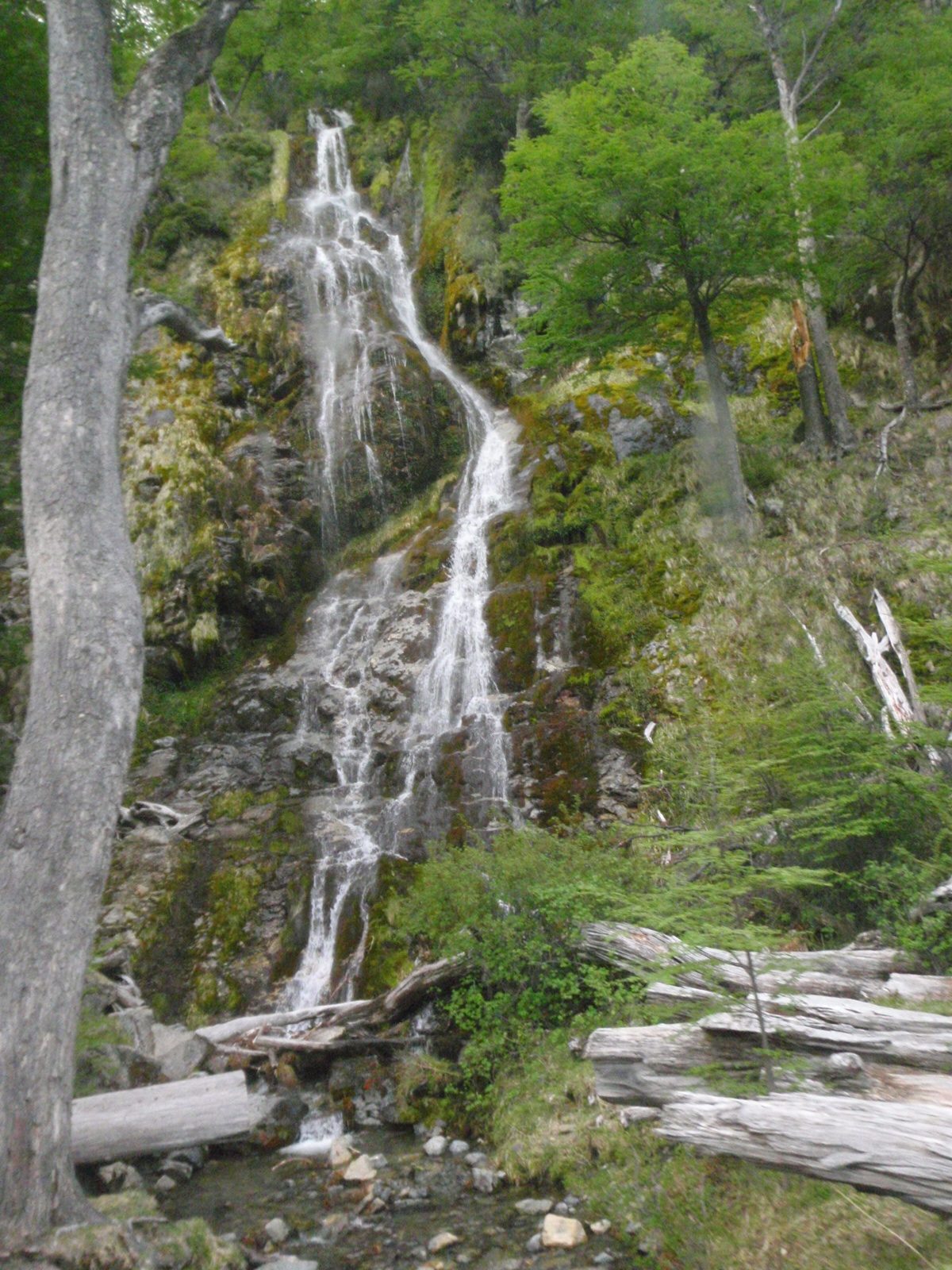 Pretty waterfall along the drive back to town.