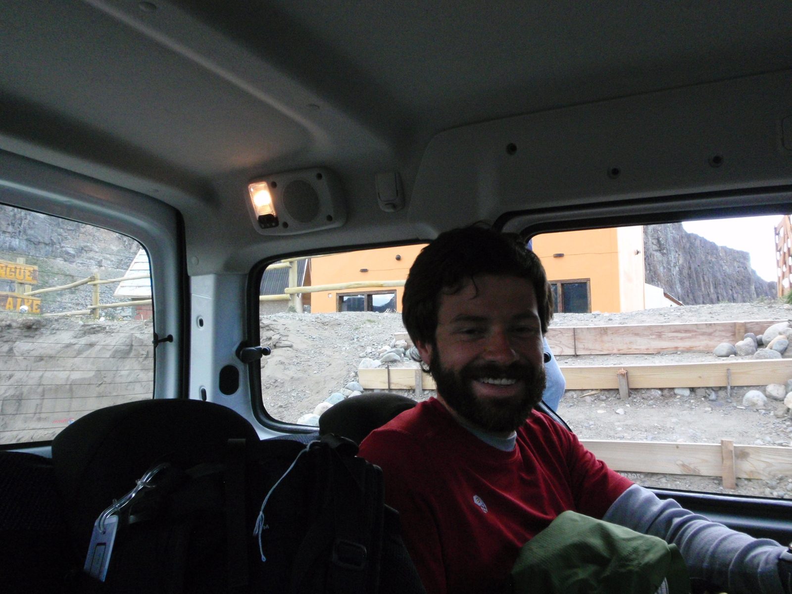 Jay and I head out in a cab the next morning to take us to the far end of the National Park. ...