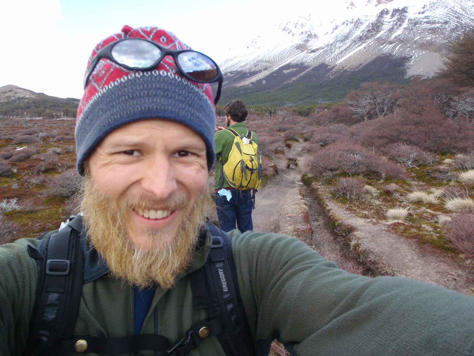 I'm sure glad I had that nice beard to keep my face warm!