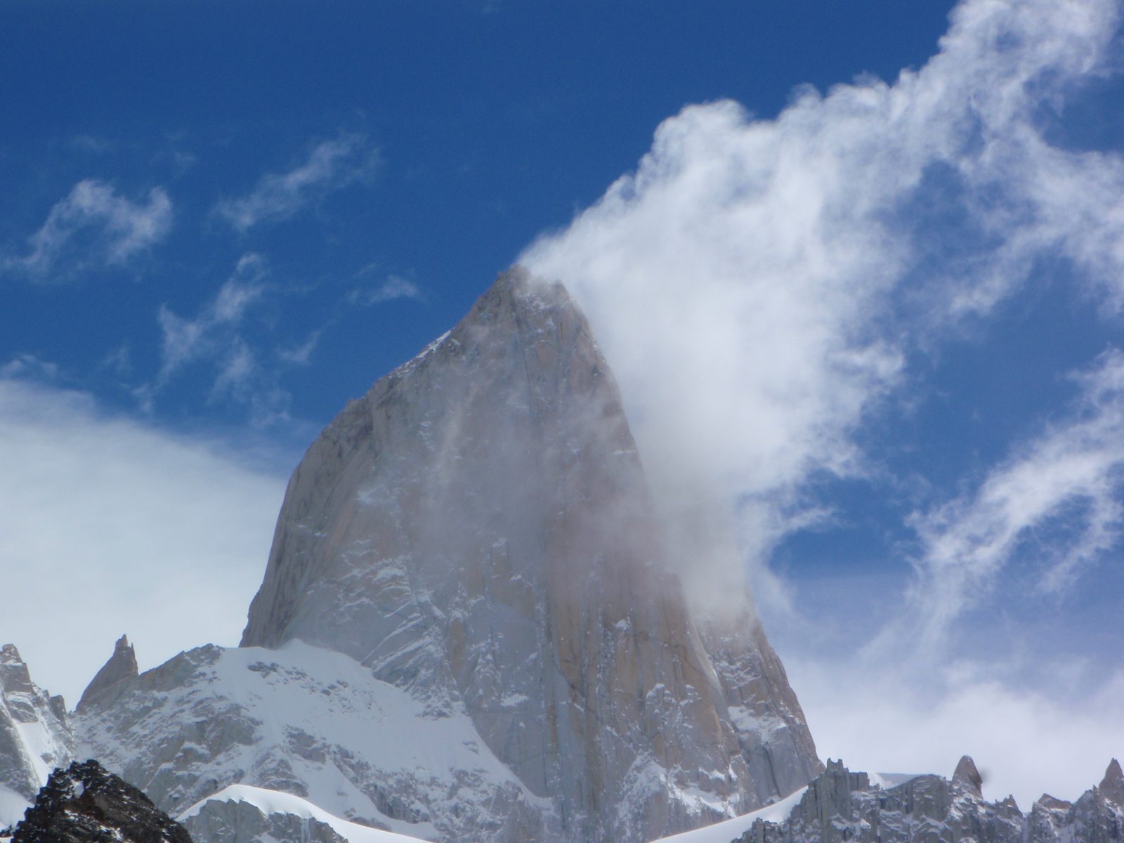 It looks cold and windy up on top.