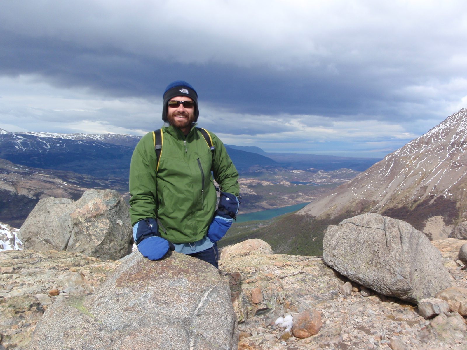 Jay, getting ready to go back to El Chaltén.