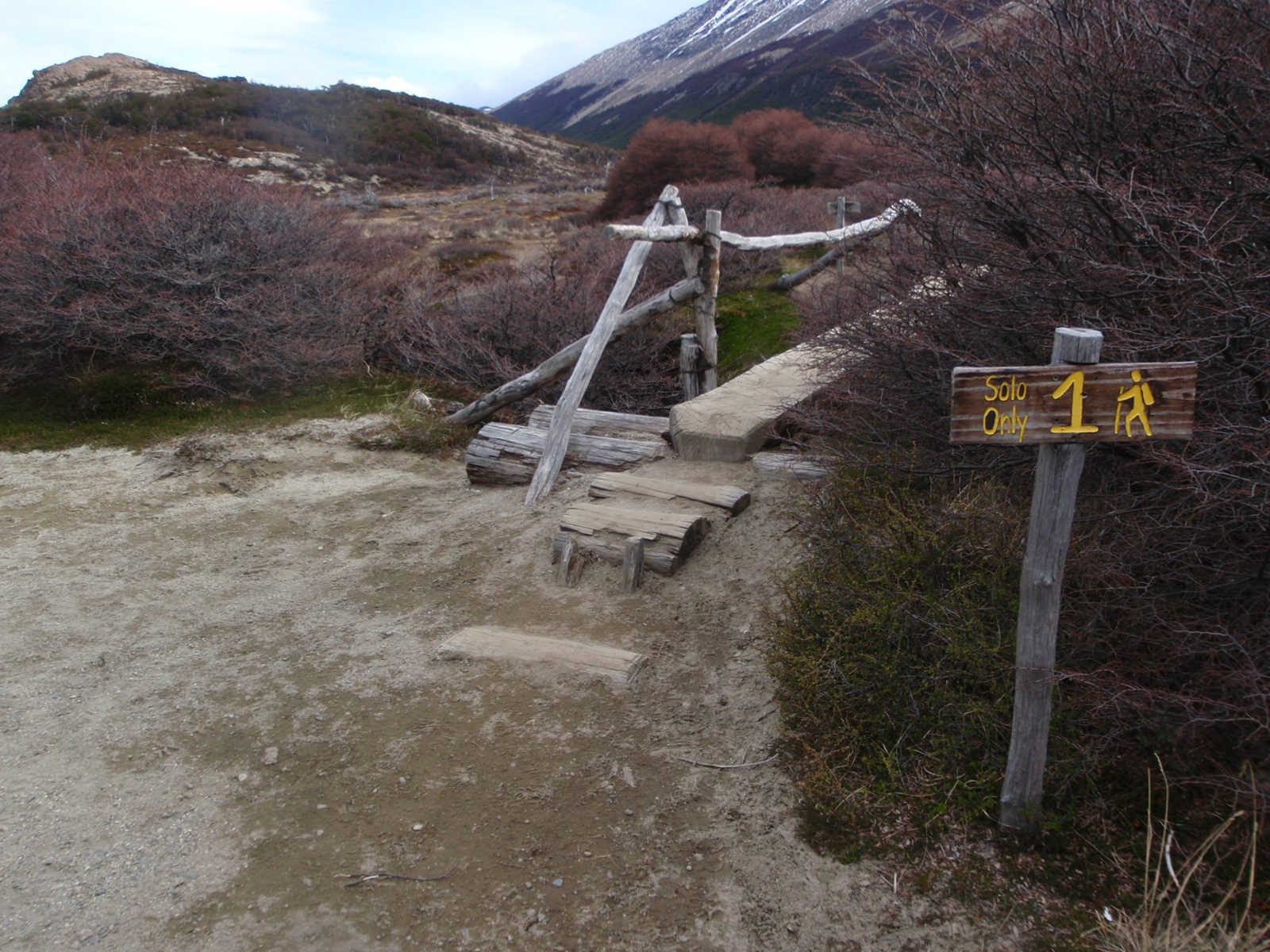 Bridges Across Patagonia, heavy load edition.  Only 1 at a time.