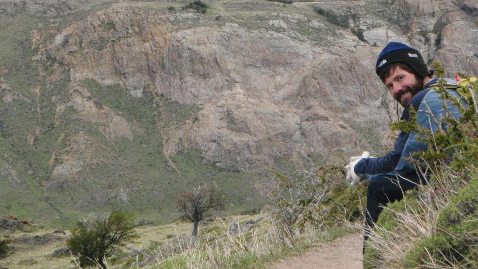 Jay, taking a breather and enjoying the view.
