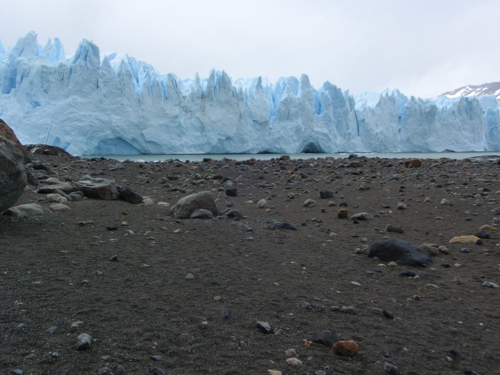Very dramatic from lake-level.  This was about as close as they'd let us get for now.