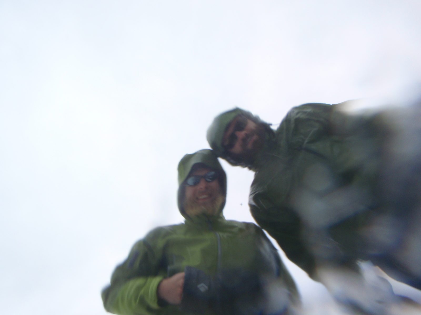 Underwater glacial lagoon shot.