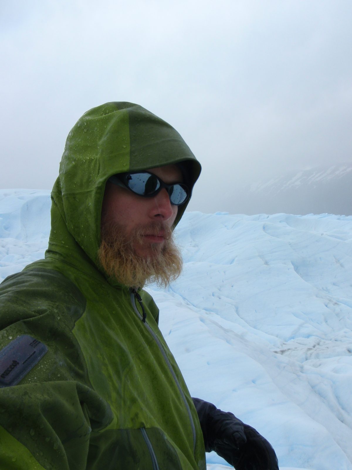 John on the Perito Moreno Glacier.